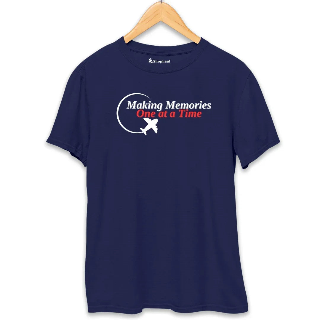 Making Memories Travel T-Shirt - Black / S group tshirt design for friends,group tshirt for vacation,travel,travel tshirt for family,travel tshirt for friends,travel tshirts for group