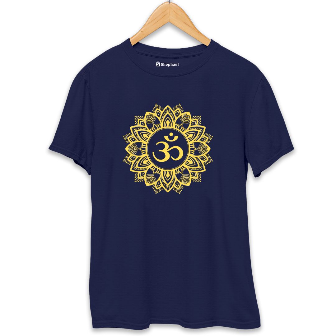 Om Rangoli Yoga T-Shirt
