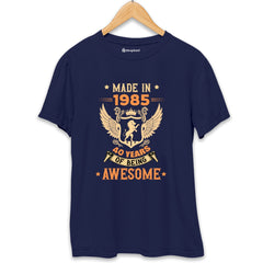 Made in 1985 | 40 Years Awesome Birthday T-Shirt