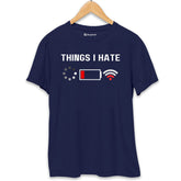 Things I hate Coding T-Shirt Navy-Blue-XXL