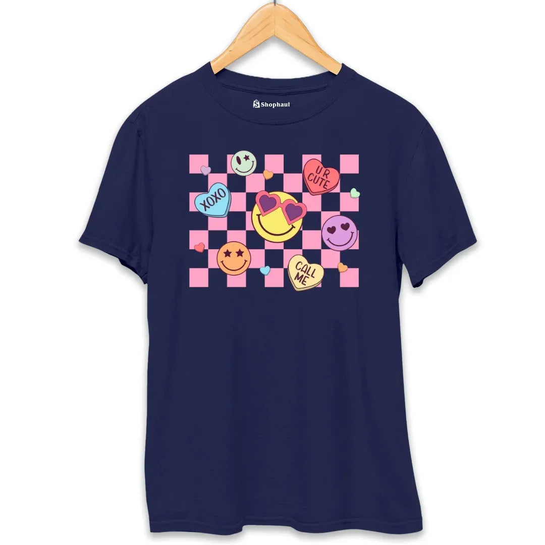 Valentine Smiley T-Shirt