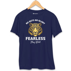 No Guts No Glory Fearless Tiger T-Shirt
