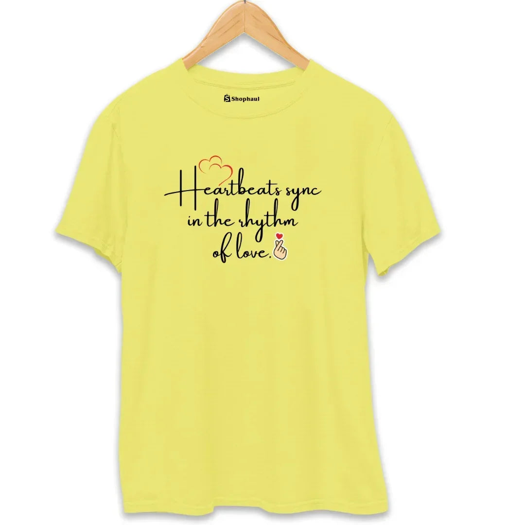Heartbeat in Sync Love T-Shirt