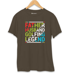Father Husband Golf Legend T-Shirt