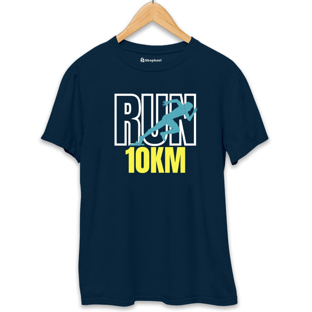 RUN 10KM Running T-Shirt