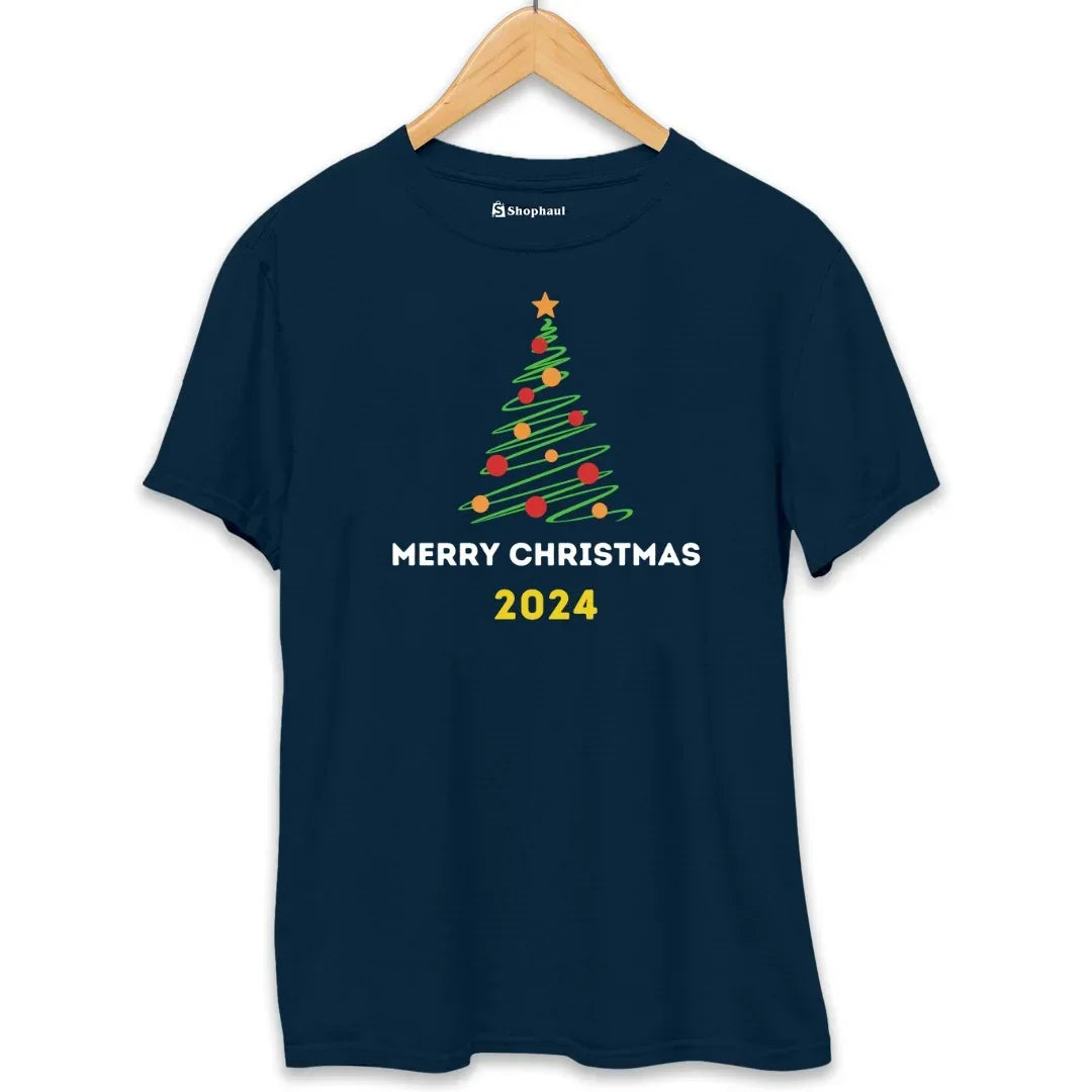 Merry Christmas Tree T-Shirt