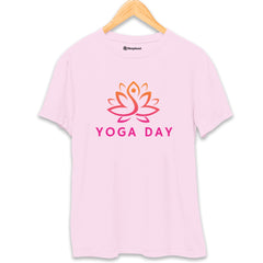 Yoga Day Lotus T-Shirt