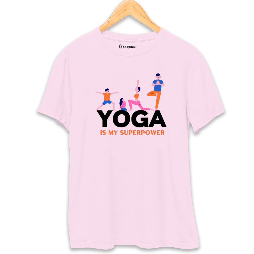Yoga is my Superpower T-Shirt (Clearance Sale)