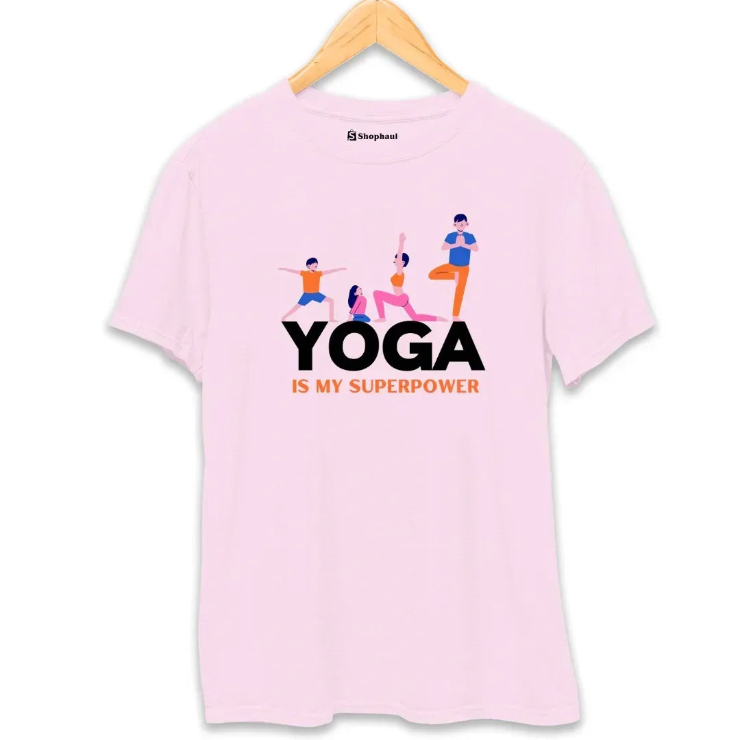 Yoga is my Superpower T-Shirt (Clearance Sale)