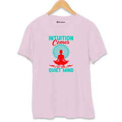 Intuition Comes Yoga t-Shirt