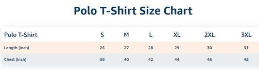 Polo T-Shirt Half Sleeve - Black