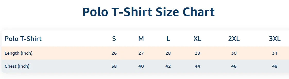 Polo T-Shirt Half Sleeve - Royal Blue