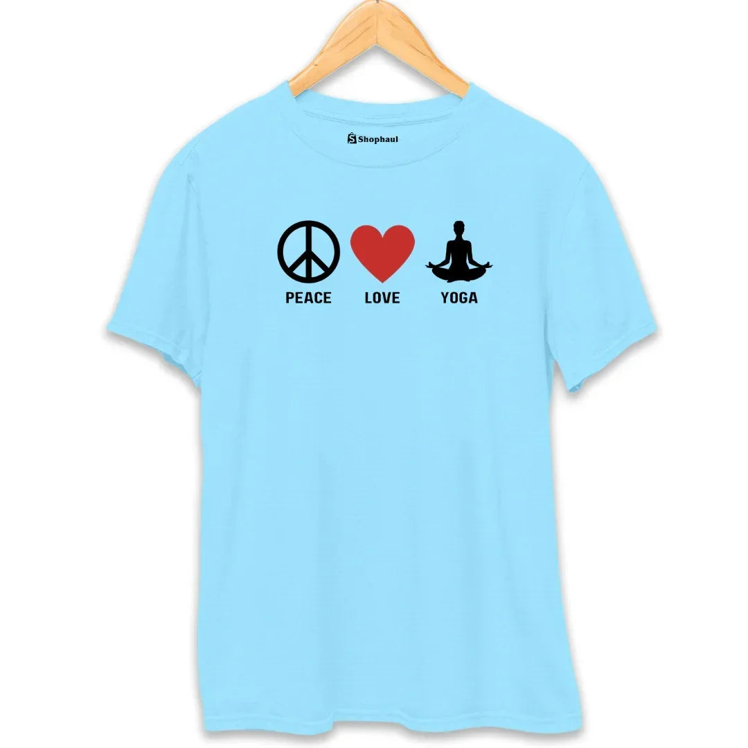 Peace Love Yoga T-Shirt