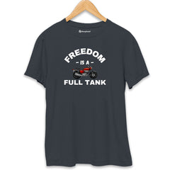 Freedom is a Full Tank Biker T-Shirt