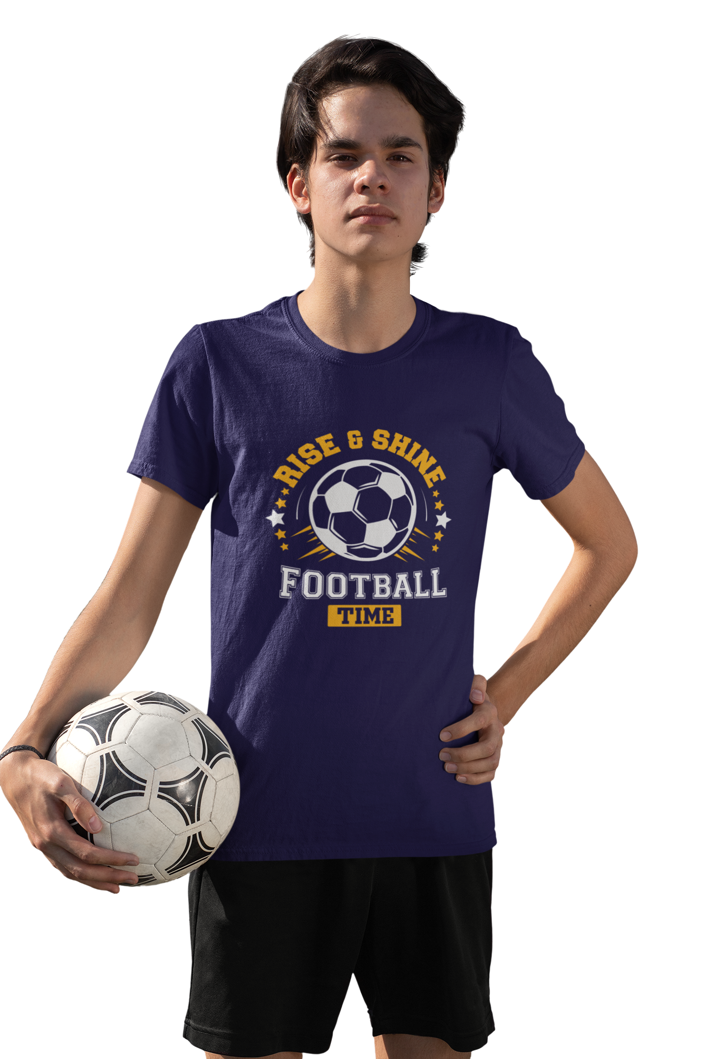 Kids Rise and Shine Football T-Shirt