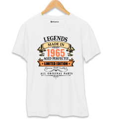 Legends Made in 1965 Birthday T-Shirt