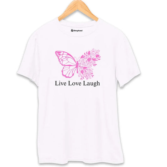 Live Love Laugh Butterfly T-Shirt