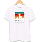 New York Travel T-Shirt White-XXL
