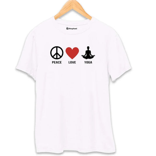 Peace Love Yoga T-Shirt (Clearance Sale)