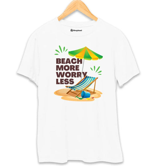 Beach More Worry Less T-Shirt
