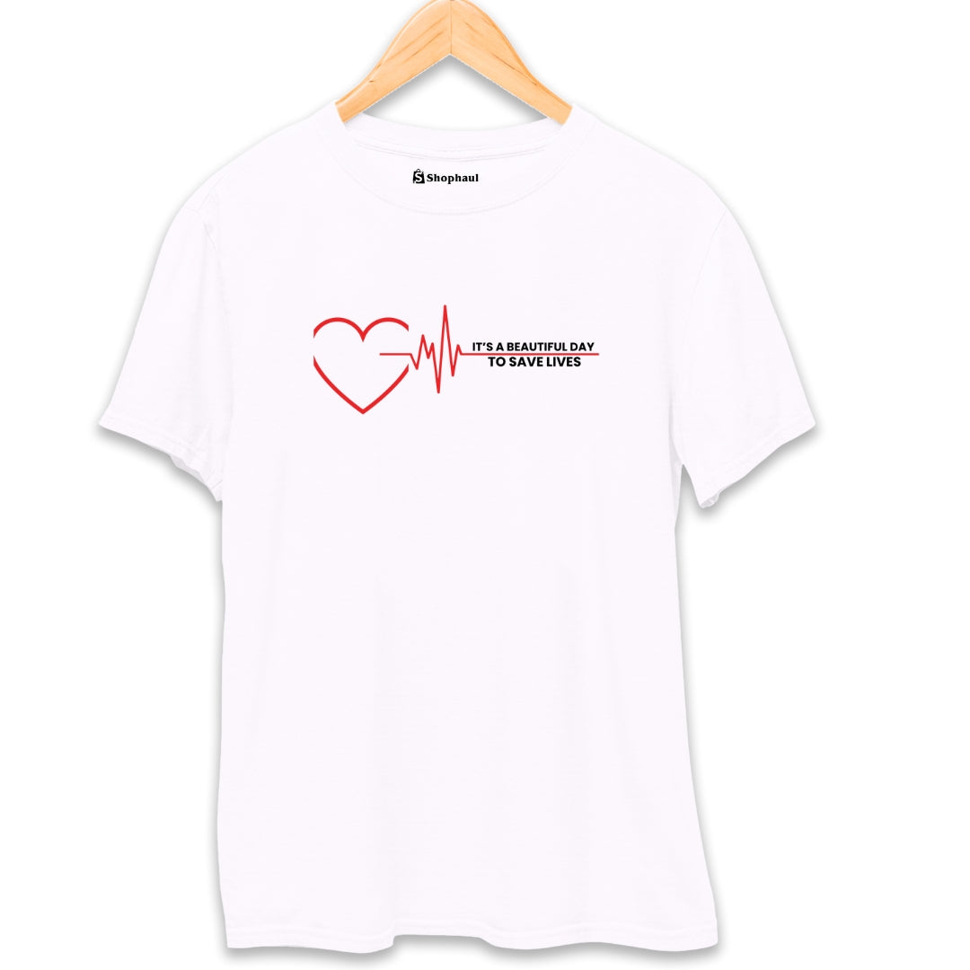 It's Beautiful Day to Save Lifes Doctor T-Shirt