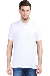 Polo T-Shirt Half Sleeve - White