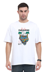 Palm Paradise Beach Oversized T-Shirt