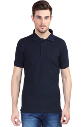 Polo T-Shirt Half Sleeve - Navy Blue