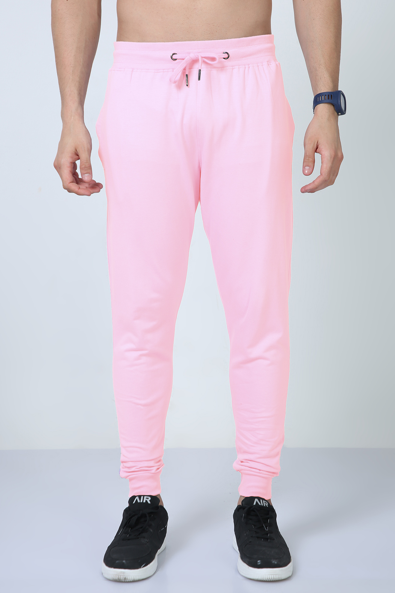 Plain Joggers - Light Pink