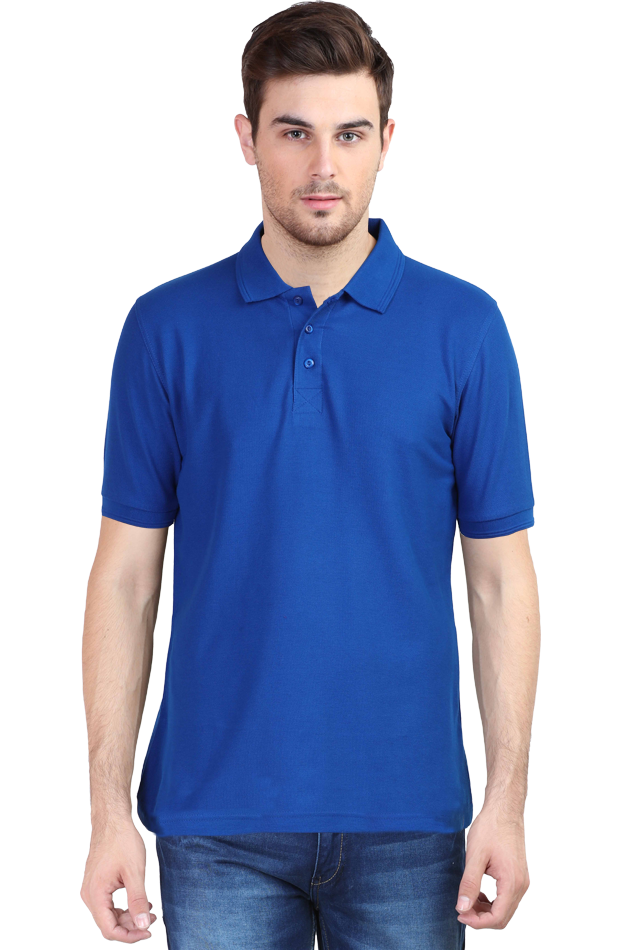 Polo T-Shirt Half Sleeve - Royal Blue