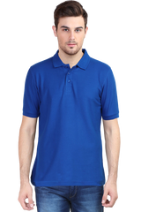 Polo T-Shirt Half Sleeve - Royal Blue