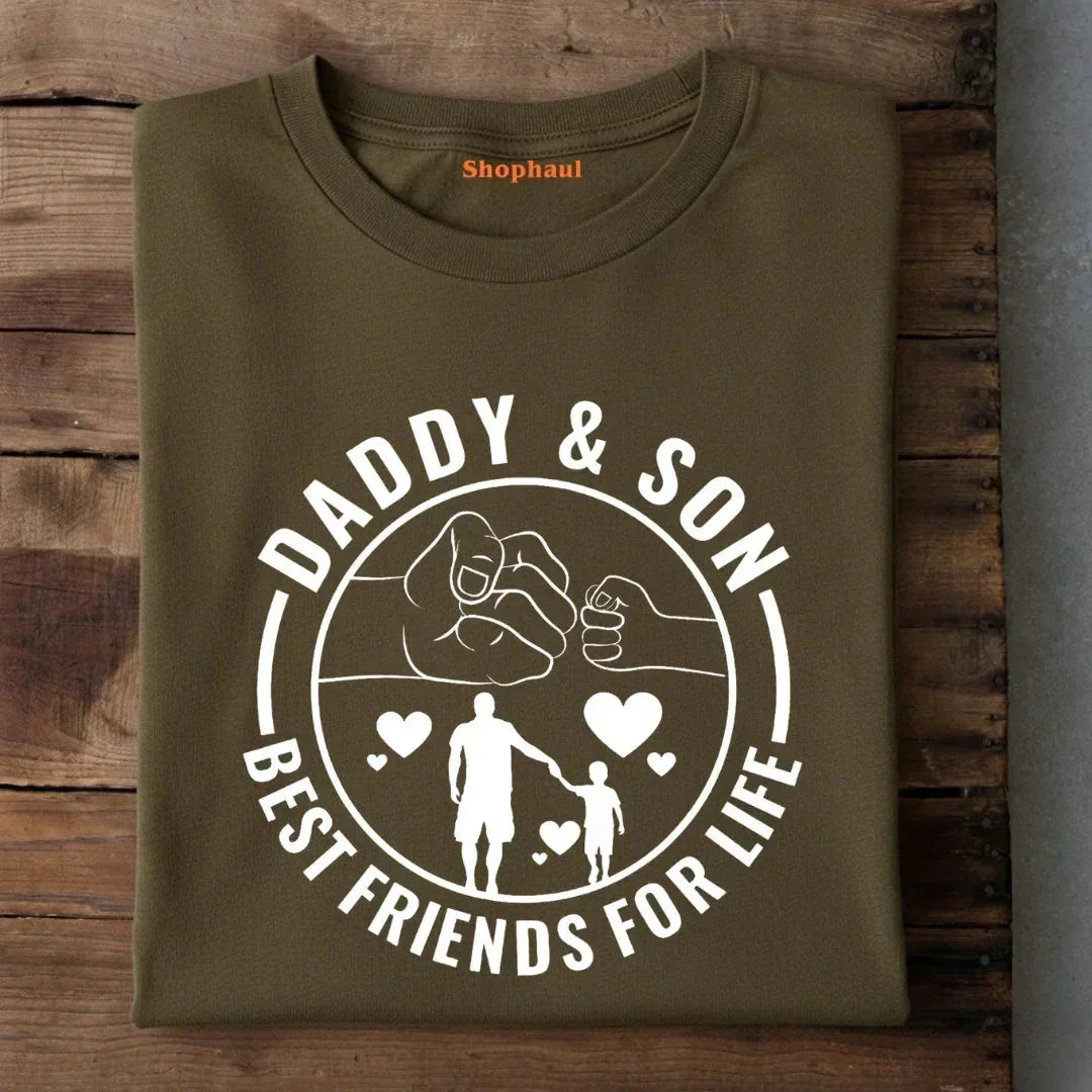 Dad Son Matching outfit T-Shirt Combo Dad Son Matching outfit T-Shirt Combo - Default Title