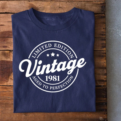 Vintage 1981 Birthday T-Shirt
