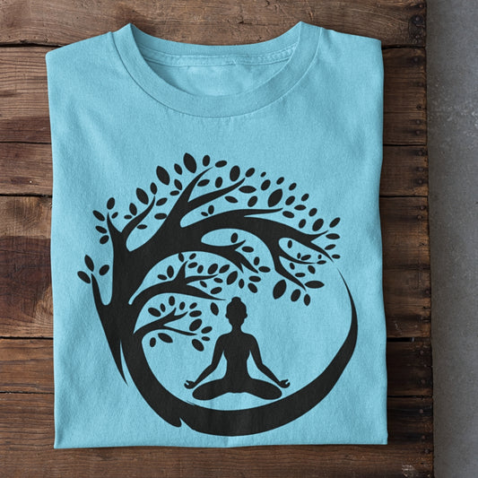 Buddha Tree Yoga T-Shirt