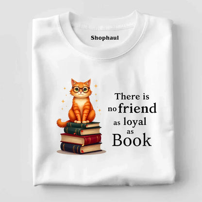 There is no Friend as Loyal as Book T-Shirt
