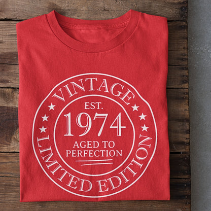 Vintage 1974 Birthday T-Shirt