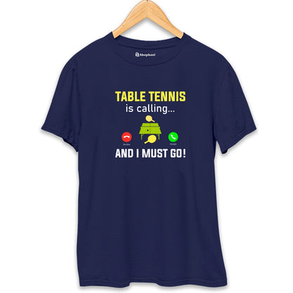 Table Tennis is Calling T-Shirt - The Shophaul Designs