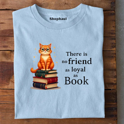 There is no Friend as Loyal as Book T-Shirt