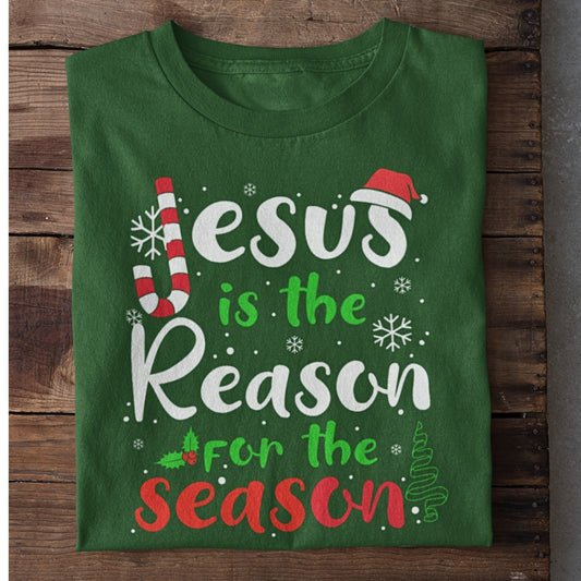 Jesus is the reason for Season Christmas T-Shirt