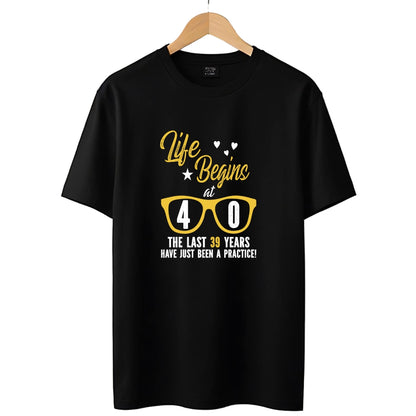 Life Begins at 40 T-Shirt