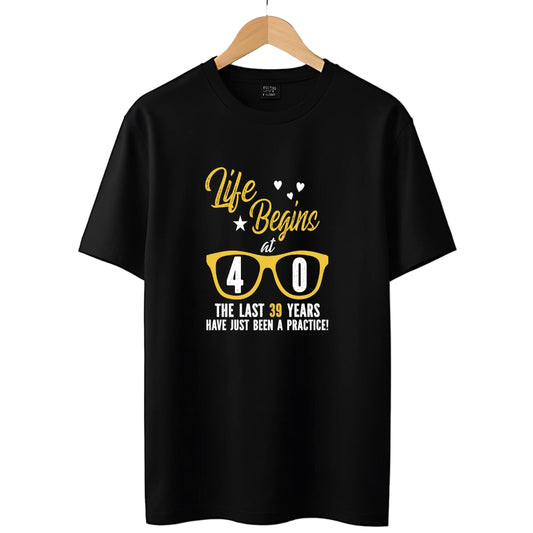 Life Begins at 40 T-Shirt