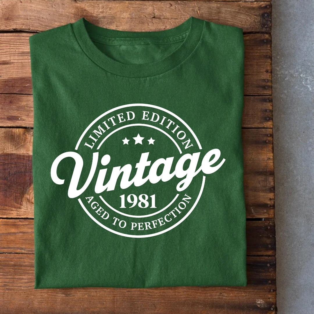 Vintage 1981 Birthday T-Shirt