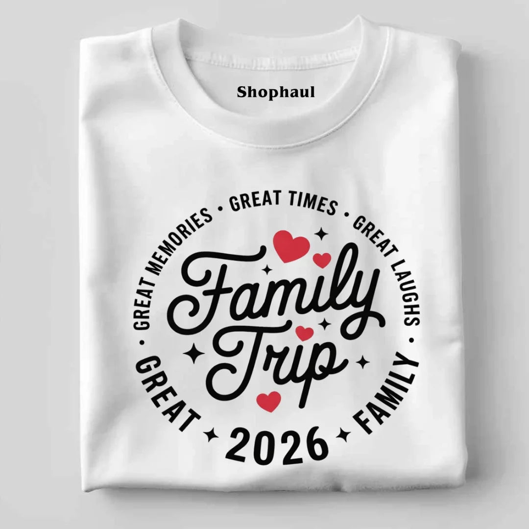 Family Vacation Trip Group T-Shirt - White / S best family travel tshirt,family vacation tshirt,group travel tshirt