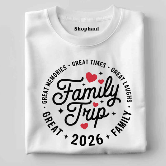 Family Vacation Trip Group T-Shirt - White / S best family travel tshirt,family vacation tshirt,group travel tshirt