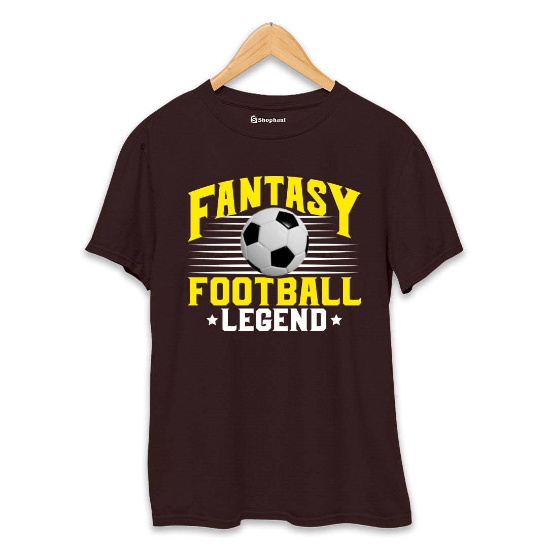 Fantasy Football T-Shirt  Coffee-Brown-XXL