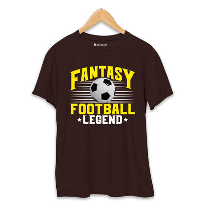 Fantasy Football T-Shirt  Coffee-Brown-XXL