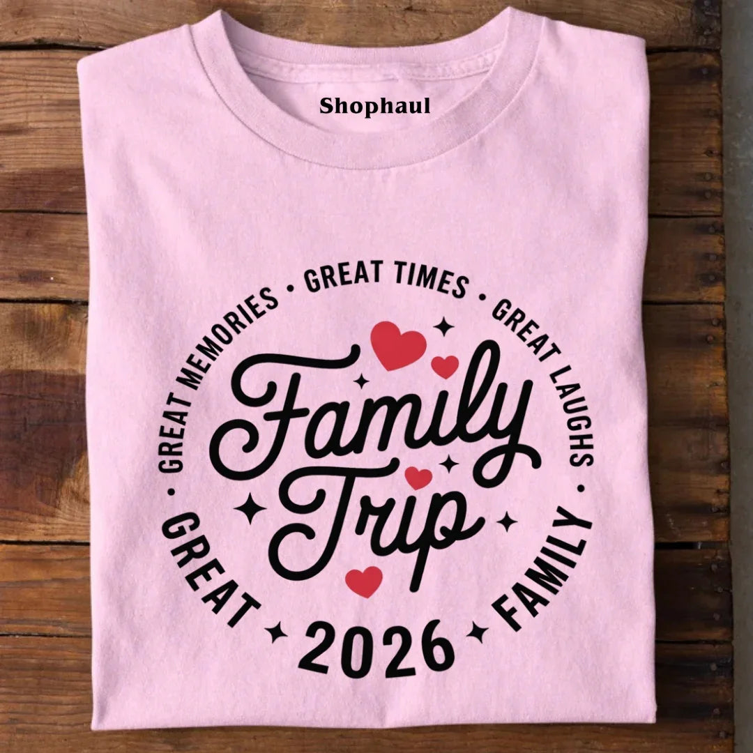 Family Vacation Trip Group T-Shirt - White / S best family travel tshirt,family vacation tshirt,group travel tshirt