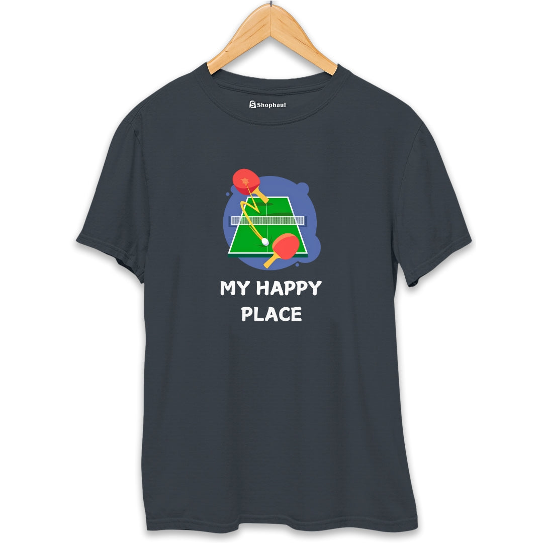 My Happy Place Table Tennis T-Shirt - The Shophaul Designs