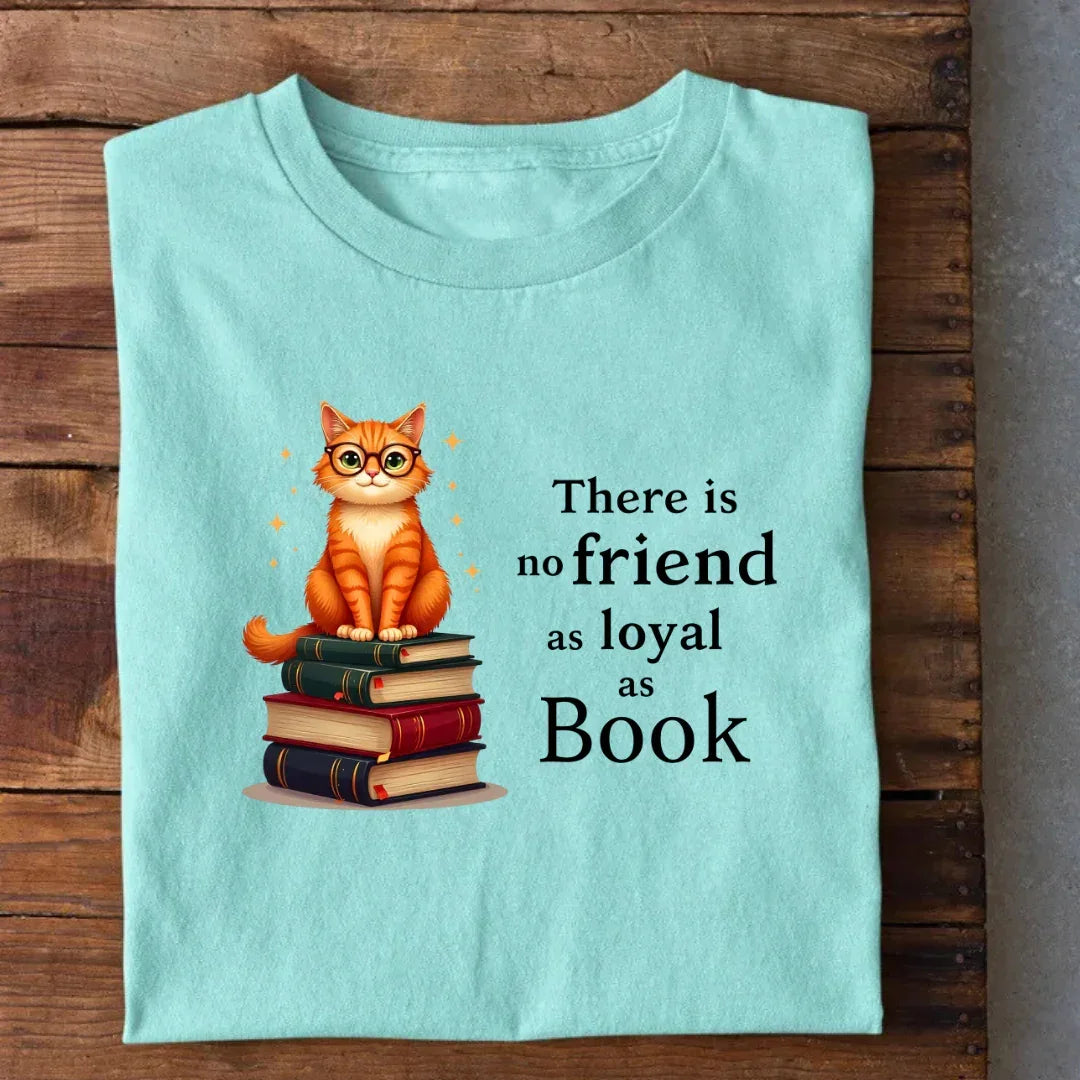 There is no Friend as Loyal as Book T-Shirt