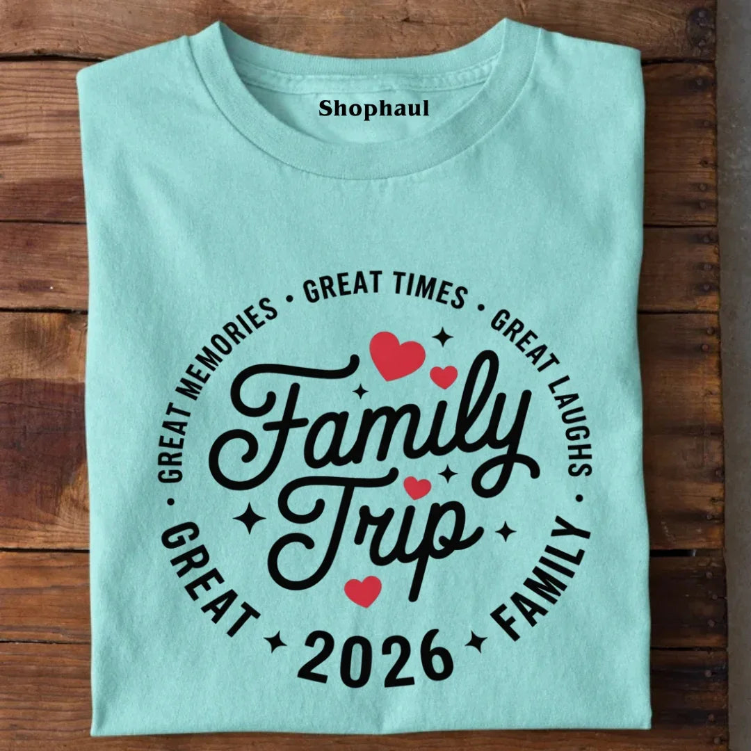 Family Vacation Trip Group T-Shirt - Mint / S best family travel tshirt,family vacation tshirt,group travel tshirt
